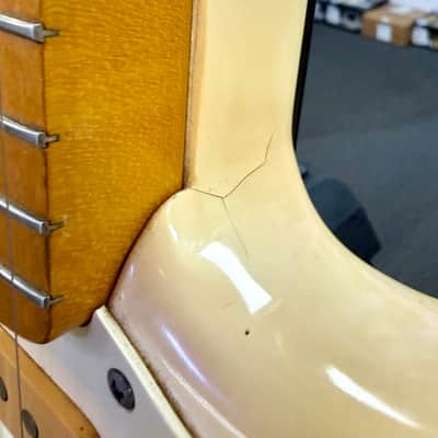 Squier Stratocaster Made In Japan, Cream White - Pre Owned image 11