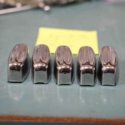 Vintage Rogers Bread & Butter Tab Lug, Single Tension For Toms 3916R, 5-Pack Set B image 5