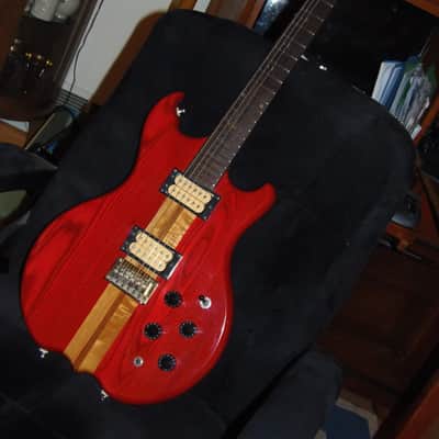 *Rare*Rocky*1970's Matsumoku Japan*Neck-Thru Solid body*Alembic Style*Solid Ash, Maple&Mahogany* image 1
