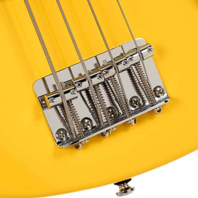 Cort GBSHORTSCALEYCB GB Series Poplar Body Roasted Maple C Shape Neck Short Scale 4-String Electric Bass Guitar w/Gig Bag image 9