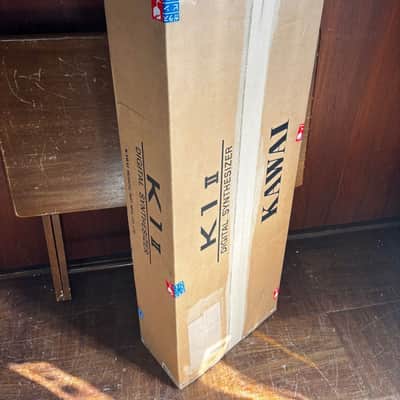 Kawai K1ii digital PCM-waveform synthesizer w/ box power supply image 13