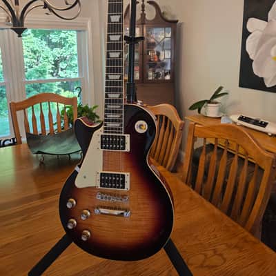 Epiphone Les Paul Standard '60s with Laurel Fretboard Left-Handed 2020 - 2025 - Bourbon Burst, Includes Case image 2