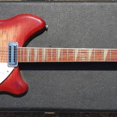 Rickenbacker 360/12CW (Carl Wilson)#94/500 -FLAME GALORE! MINTY! image 2