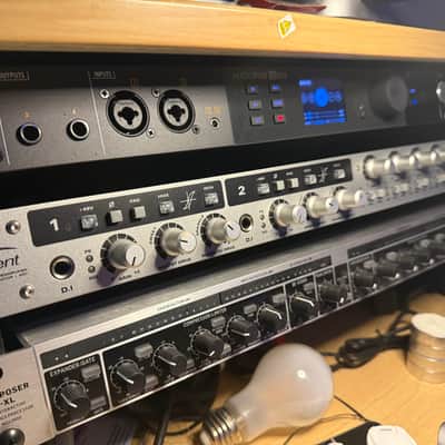 Audient ASP800 8-Channel Microphone Preamp/ADC 2010s - Silver image 1