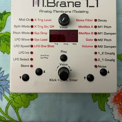 JoMox M.Brane 1_1 Analog Percussion Membrane Modeling Synth - MBrane 11 - Rare image 1