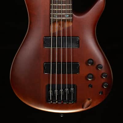 Ibanez SR505E 5 String Bass Brown Mahogany Bass Guitar (690) image 3