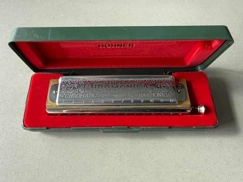 Hohner 270BX-C Super Chromonica Harmonica - Key of C 2010s - Silver image 1