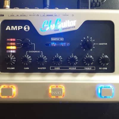 BluGuitar Amp1 Mercury Edition 100-Watt Nanotube Pedalboard Guitar Amp 2018 - 2020 - Silver image 1