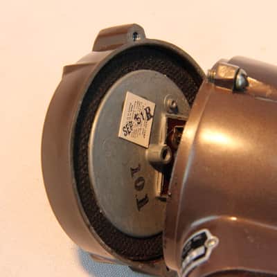 Astatic model 30 Bullet Mic Microphone with stand 1951 Brown image 13