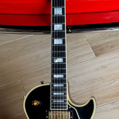 Gibson Les Paul Custom '57 Reissue 1998 - beautiful Black 3 pickup Custom a la Frampton. image 7