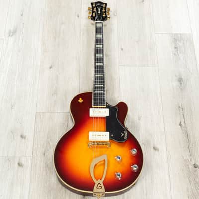 Guild M-75 Aristocrat Hollowbody Guitar, Ebony Fretboard, Antique Sunburst image 3