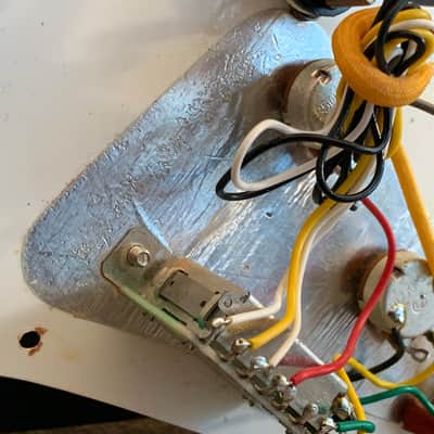 1994 Fender Mexico Stratocaster loaded pickguard/pickups w/Screws image 14