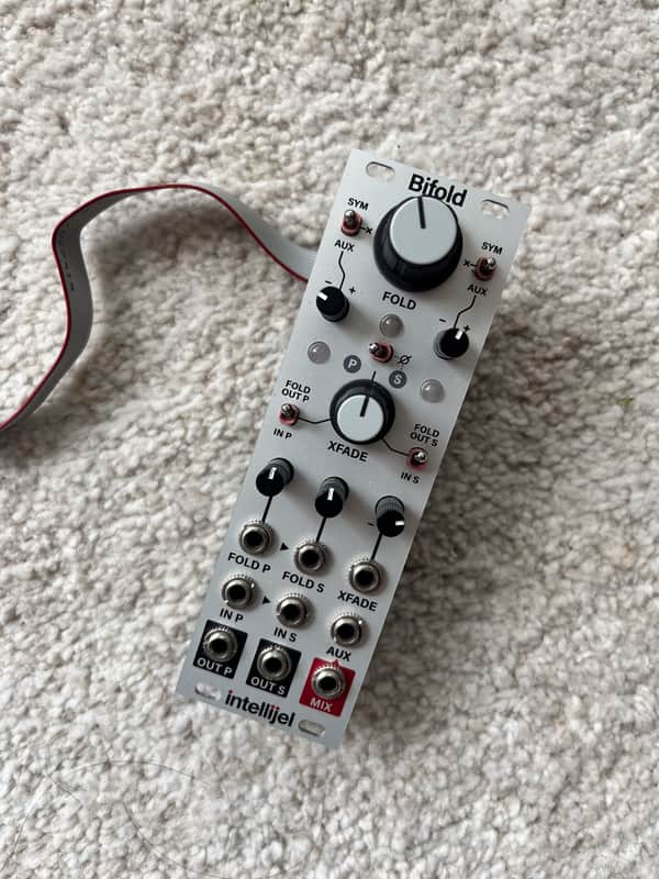Intellijel Bifold Dual Channel Wavefolder Eurorack Synth Module 2020 - Present - White image 1