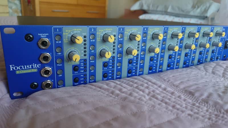 Focusrite ISA 828 mkii + ADAT expansion card image 1