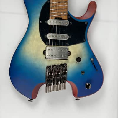 Ibanez QX54QM Blue Sphere Burst Matte BSM Q Series Quest Standard -NEW + GIG BAG - ACTUAL PICS IN AD image 10