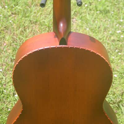2002 Yairi R2AN Antique Processed OOO size Acoustic Guitar (Limited edition) - Natural+Yairi Hard Case image 8