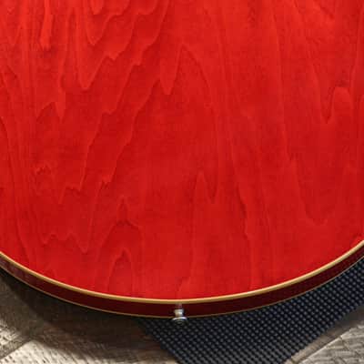 Minty! 2016 Gibson '61 Warren Haynes ES-335 Semi-Hollow Electric Guitar Figured Cherry + COA OHSC image 16