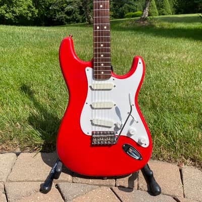 Fender Fender Stratocaster with Orig early 90's Eric Clapton Model Electronic 2000 - Red image 5