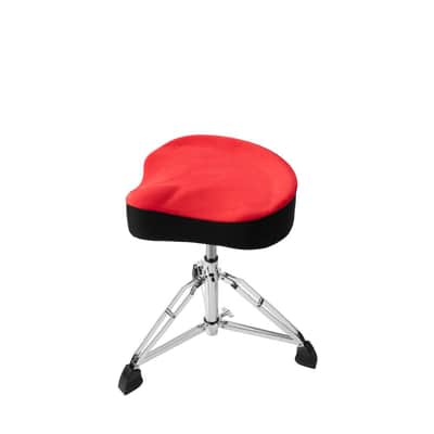 Gator Air Glide Drum Throne Saddle Seat, Red image 7
