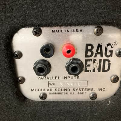 Used Bag End 1X10 Bass Speaker Cabinet image 4