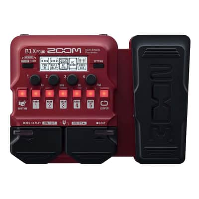 Zoom B1X Four Bass Effects Processor with Expression Pedal image 1
