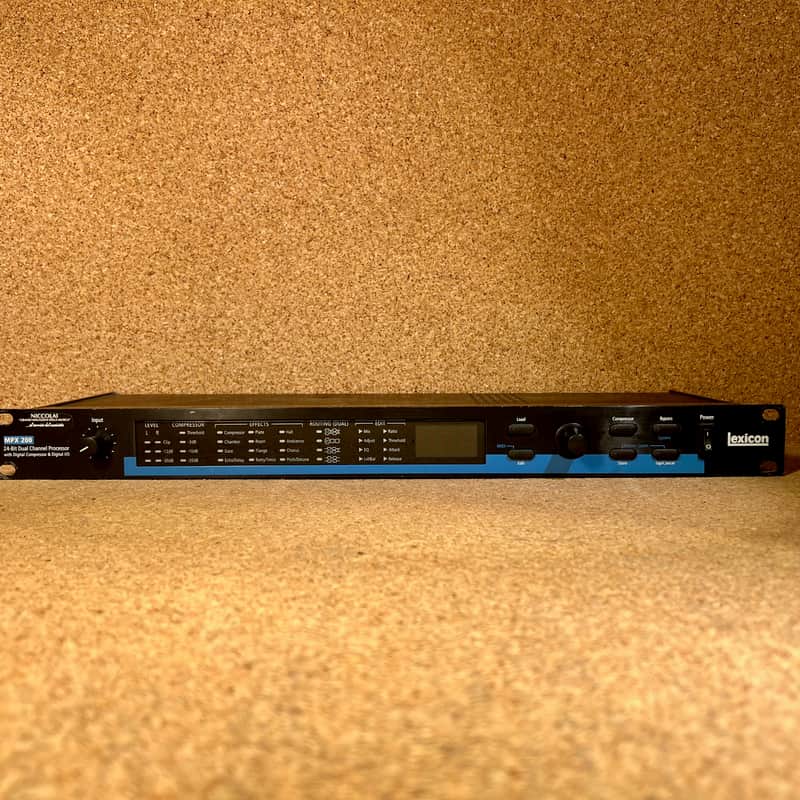 Lexicon MPX 200 24-Bit Dual Channel Processor – Serviced – Warranty image 1
