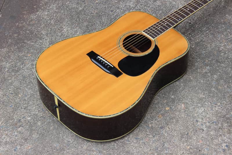 1980 Morris W-35 Vintage Acoustic Martin-Style Guitar - Made in