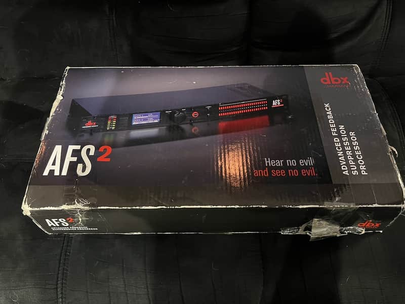 dbx AFS2 Advanced Feedback Suppression Processor with Full LCD Display