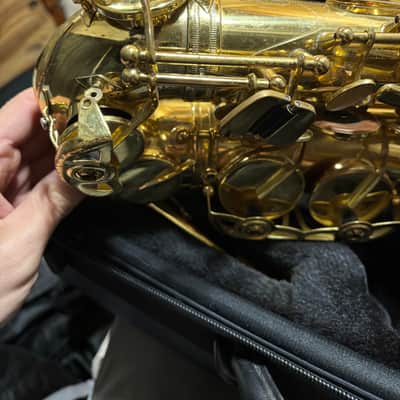 Selmer SAS280R LaVoix II Step-Up Model Alto Saxophone 2010s - Clear-Lacquered Brass image 15