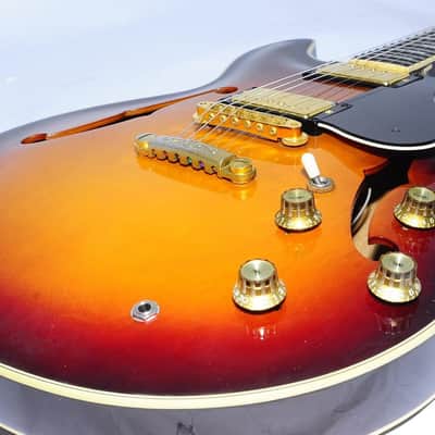 Excellent YAMAHA SA2100 Semi Acoustic Guitar RefNo 536 image 2