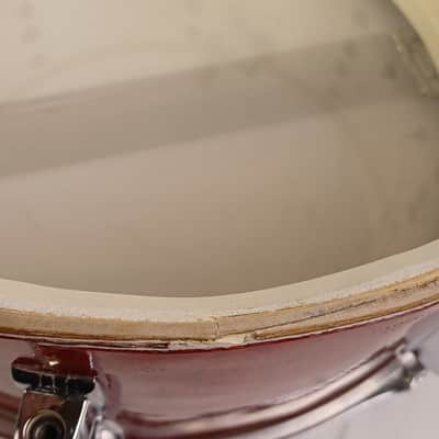 Ludwig 6.5x14"#912 School Festival Red Sparkle 3Ply Mahogany Vintage 60s #458125 image 16