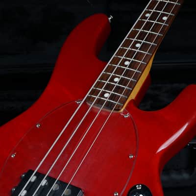 Ernie Ball Music Man Sting Ray 2 EQ 1988 - Transcluent Red image 20