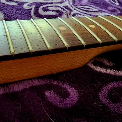 Musikraft  Strat  59 Reissue - Natural Finish Maple Brazilian Rosewood Fretboard image 5
