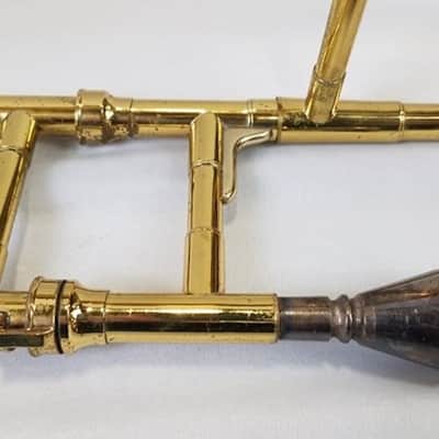 Indiana Music Co Professional trombone, USA, with case and mouthpiece, Very Good Condition image 7