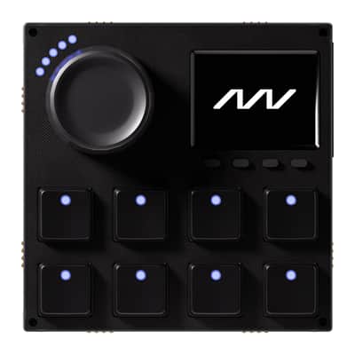 Intech Studio GRID3 VSN1-R Jogwheel + Screen MIDI Controller (Right Screen) image 1