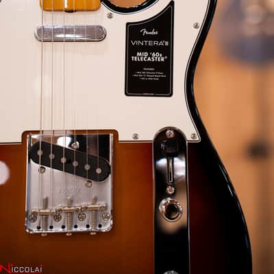 FENDER Vintera III Mid '60s Telecaster Maple Fingerboard, 3-Color Sunburst image 4