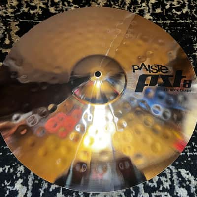 Paiste 17" PST 8 Reflector Rock Crash Cymbal - Brilliant image 1