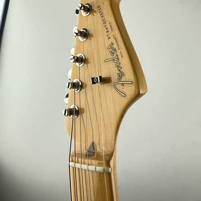Fender Vintage Hot Rod '50s Stratocaster 2014 Fiesta Red Very Rare Made For One Year With Case image 8