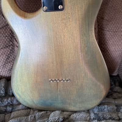 Custom ST Strat\Tele Hybrid Marupa ( Brazilian Maple ) body and roasted maple neck image 3