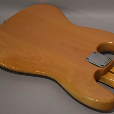 1973 Fender Precision/Jazz Partscaster Bass Fretless Natural w/HSC image 14