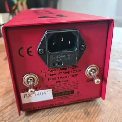 A-Designs Audio REDDI Tube Direct Box 2010s - Red image 4