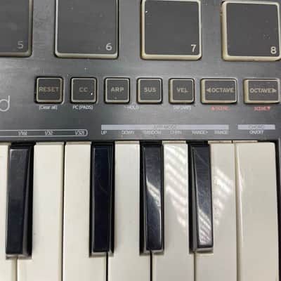 Reloop KeyPad Compact 25-Key MIDI Controller 2010s - Black image 4