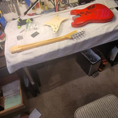 Squier Bullet 1 S-2 1984 - Red image 14