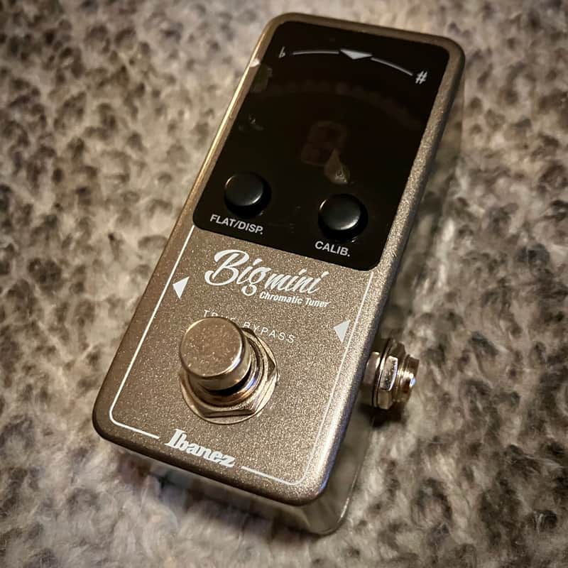 Ibanez Bigmini Mini Tuner Pedal 2010s - Black image 1