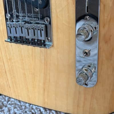 Fender American Deluxe Power Telecaster with Power Bridge & Maple Fretboard 2000 - 2001 - Natural image 14
