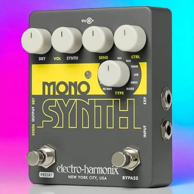 Electro-Harmonix Mono Synth Guitar Monophonic Synthesizer, GUIT MONO SYN image 3