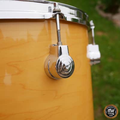 Camco Hoshino Floor Tom 16" x 16" Natural Maple EXC image 20