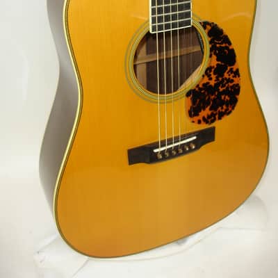 2000 Martin HD-28LSV Vintage Series Large Soundhole Dreadnought Acoustic Guitar, Natural with Electronics Includes Tweed Case image 3