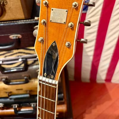 1967 Gretsch Chet Atkins 6120 Western Orange w/ Original Hardshell Case image 3