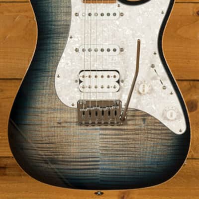 Suhr Standard Plus Faded Trans Whale Blue Burst Maple image 3